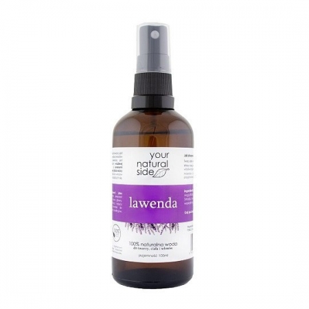 YOUR NATURAL SIDE Woda Kwiatowa z Kwiatów Lawendy Wąskolistnej Organic 100ml
